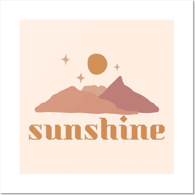 Sunshine Wall Art by Vintage Dream